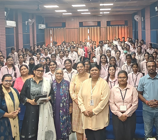 RCHRC Raises Breast Cancer Awareness among Students of St. Xavier’s College, Ranchi