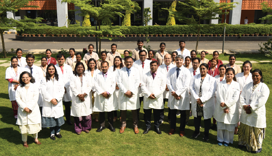 Trained medical teams ensure best treatment and care